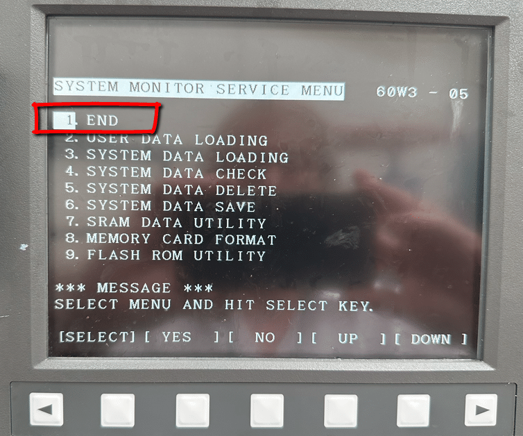 Format a Data Card on a Fanuc Control