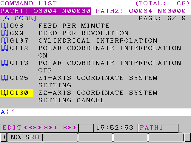 Explain M Codes and G Codes Star SB 20-R