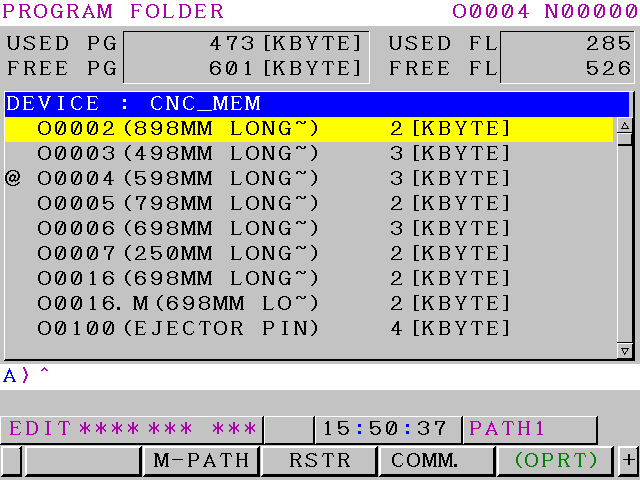 Explain M Codes and G Codes Star SB 20-R