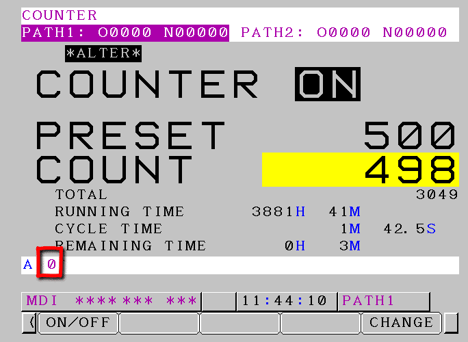 Star SB-20R Parts Counter