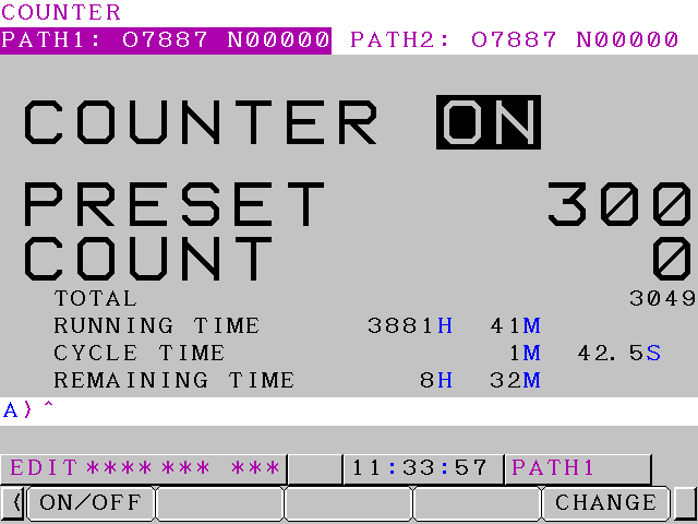 Star SB-20R Parts Counter