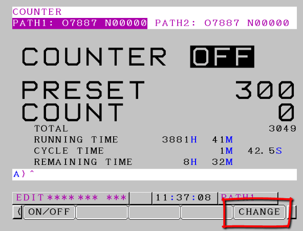 Star SB-20R Parts Counter