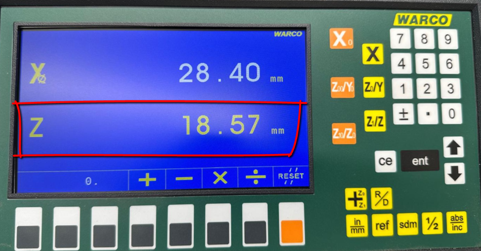 DRO (Digital Readout)